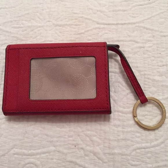 PRICE REDUCED‼️MICHAEL KORS WALLET red jet - Picture 4 of 8